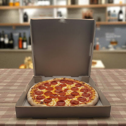 Brown 10 inch Pizza Box