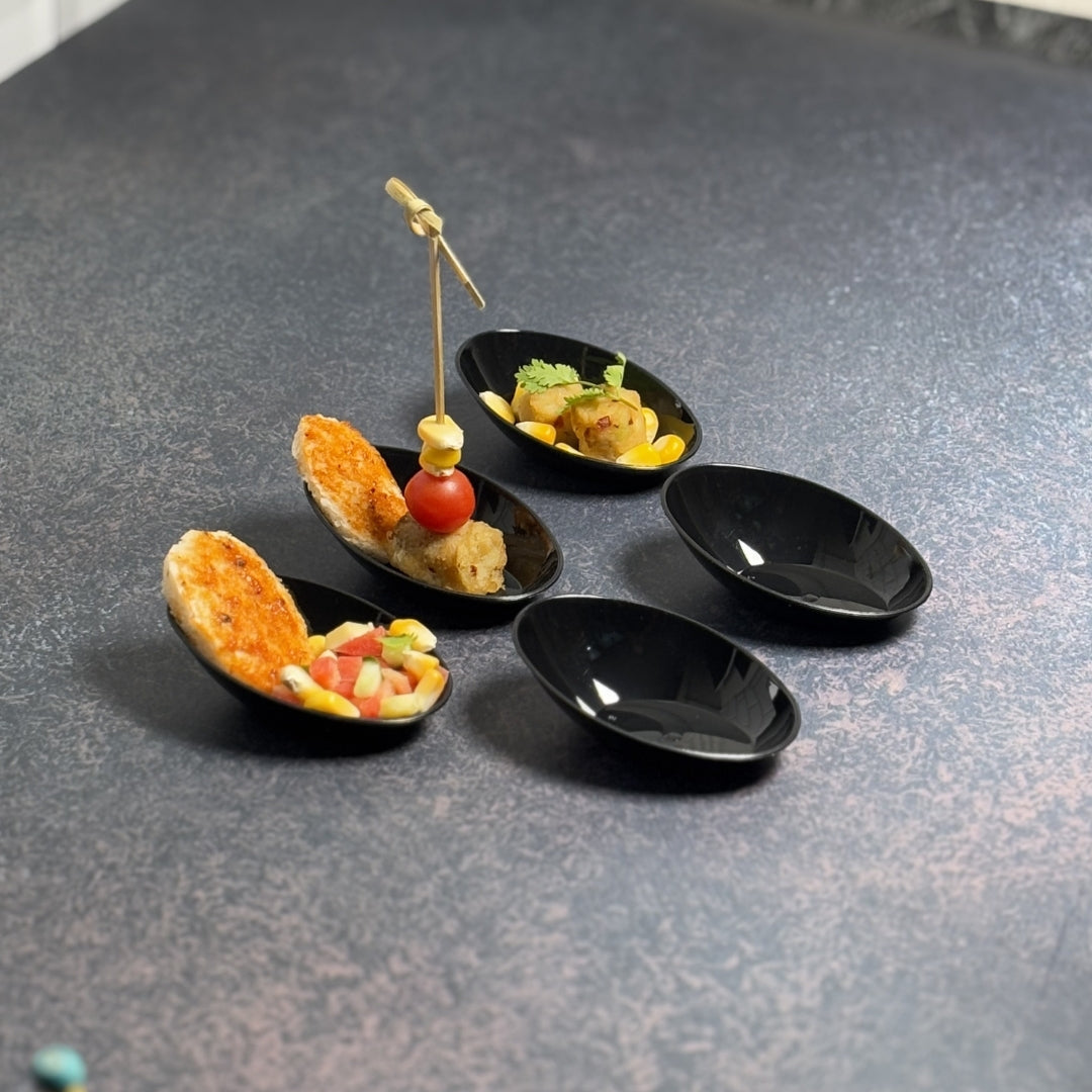 NP PS 24 Oval Dish (Black)