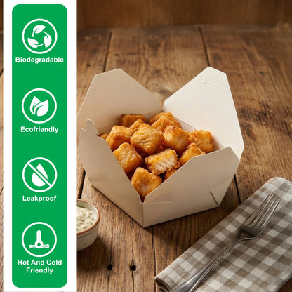 1400 ml Paper Flap Box