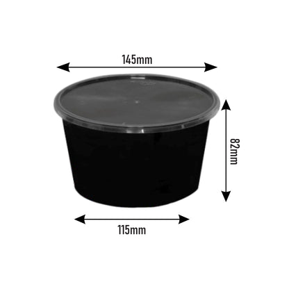 1200 ml Flat Container (145 DIA)
