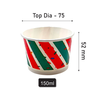 150 ML Ice Cream Cup – 2 PE