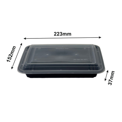 850 ml RE Rectangular Container RP-RE-28