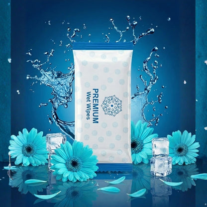 Premium Single-Use Wet Wipes Sachet