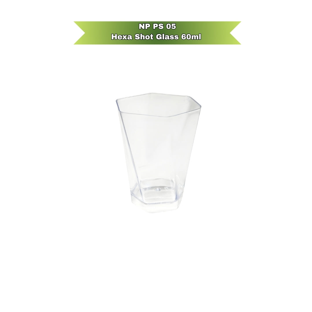 NP PS 05 Hexa Shot Glass 60ml