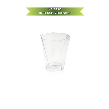 NP PS 05 Hexa Shot Glass 60ml