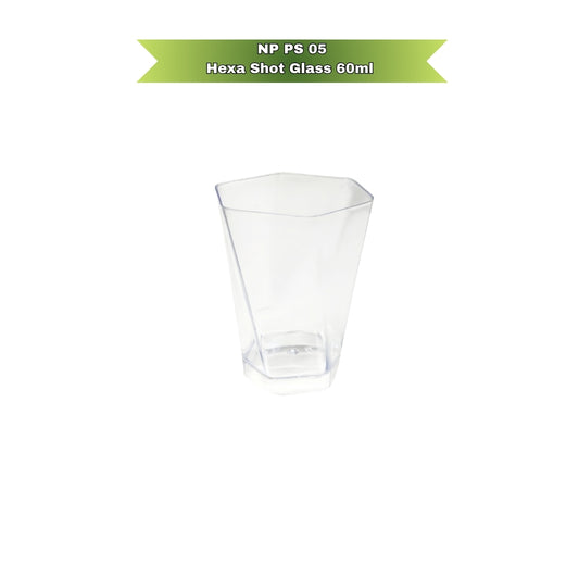 NP PS 05 Hexa Shot Glass 60ml