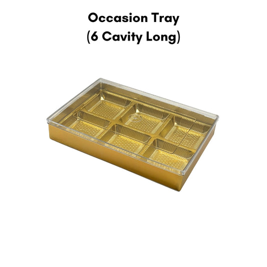 Occasion Tray 6 Cavity Long