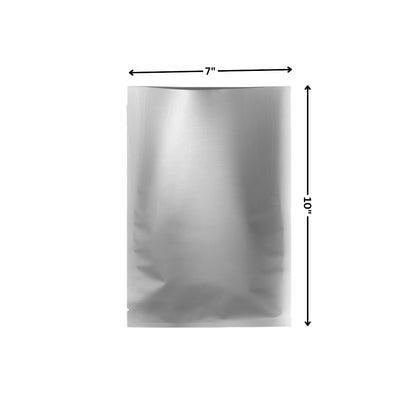 Vacuum Pouch - Both Side Aluminum Foil - 3 Side Seal (7 x 10)