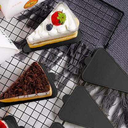 Cake Pastry Board – Triangle Black (4.5 x 3)