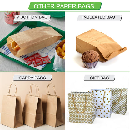 6×4×12" PacknServe Insulated Paper Bag Brown color – 110 GSM (Cold Chain Packaging)