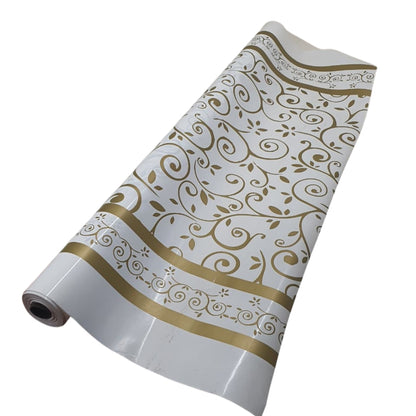 Bale Design Table Roll ( GOLD , WHITE)