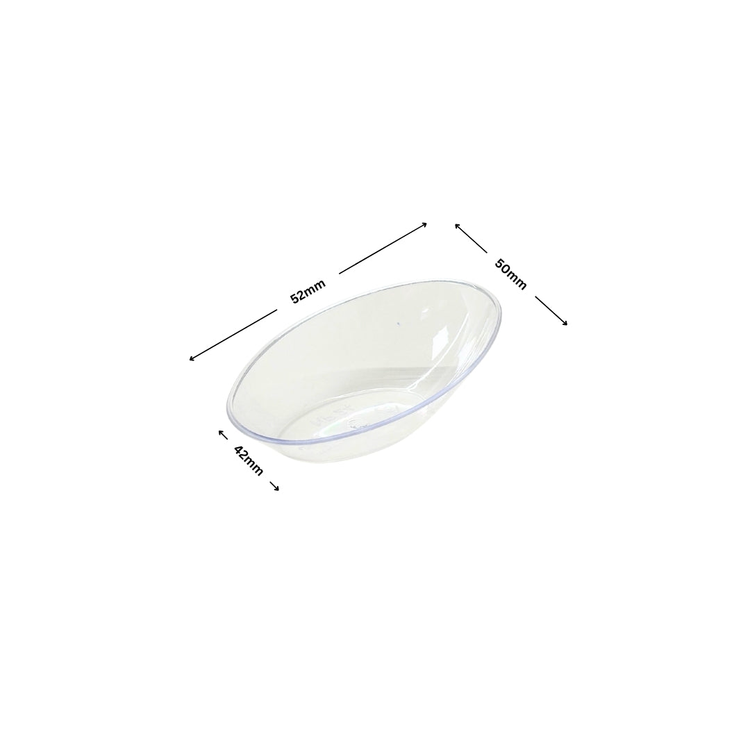 NP PS 24 Oval Dish (Clear)