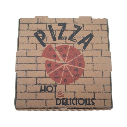 Brown 12 inch Pizza Box