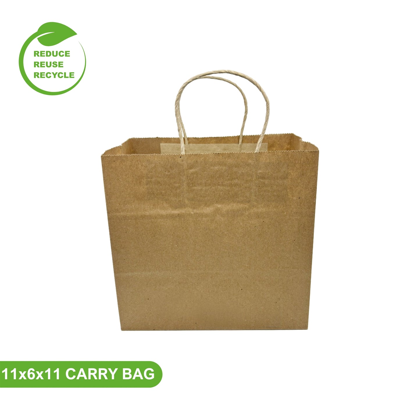 11 x 6 x 11 Inch Paper Carry Bag