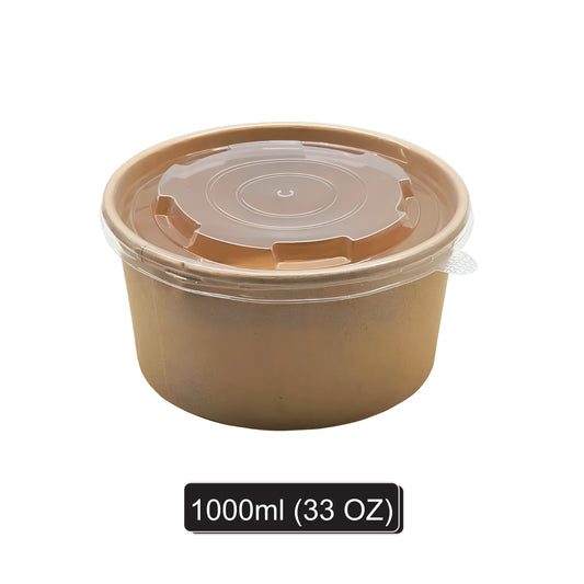 1000 ml Paper Salad Container