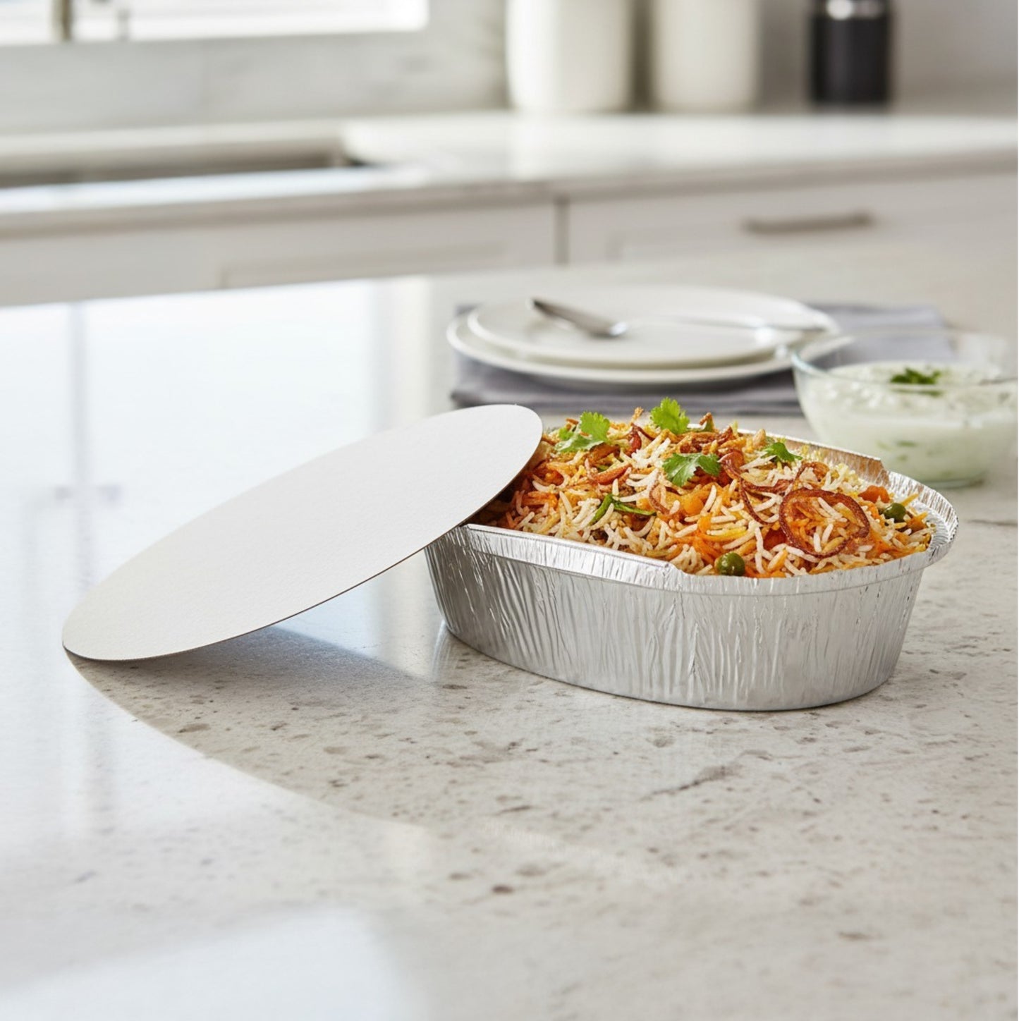 600ml Moments Foil Cont (3no.)