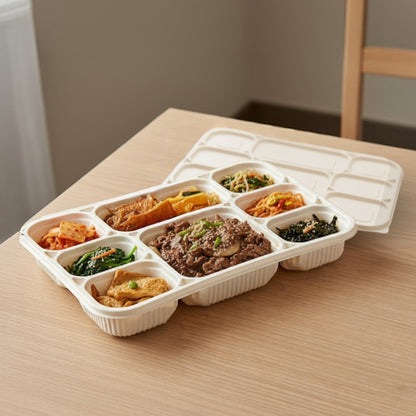 DB 8CP Cornstarch Meal Tray (WL)