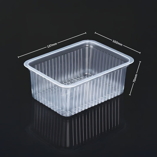 137 × 102 × 75 mm PP Rectangular Tray