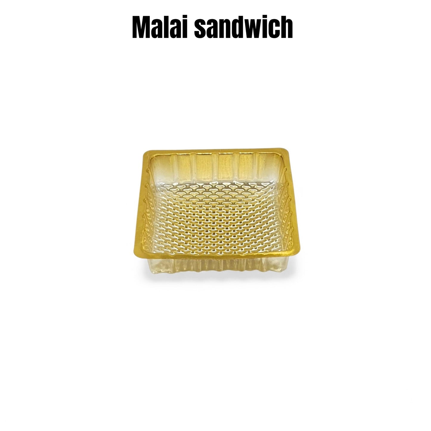 Square Golden Wati Malai Sandwich