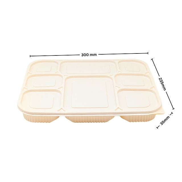 DB 8CP Cornstarch Meal Tray (WL)