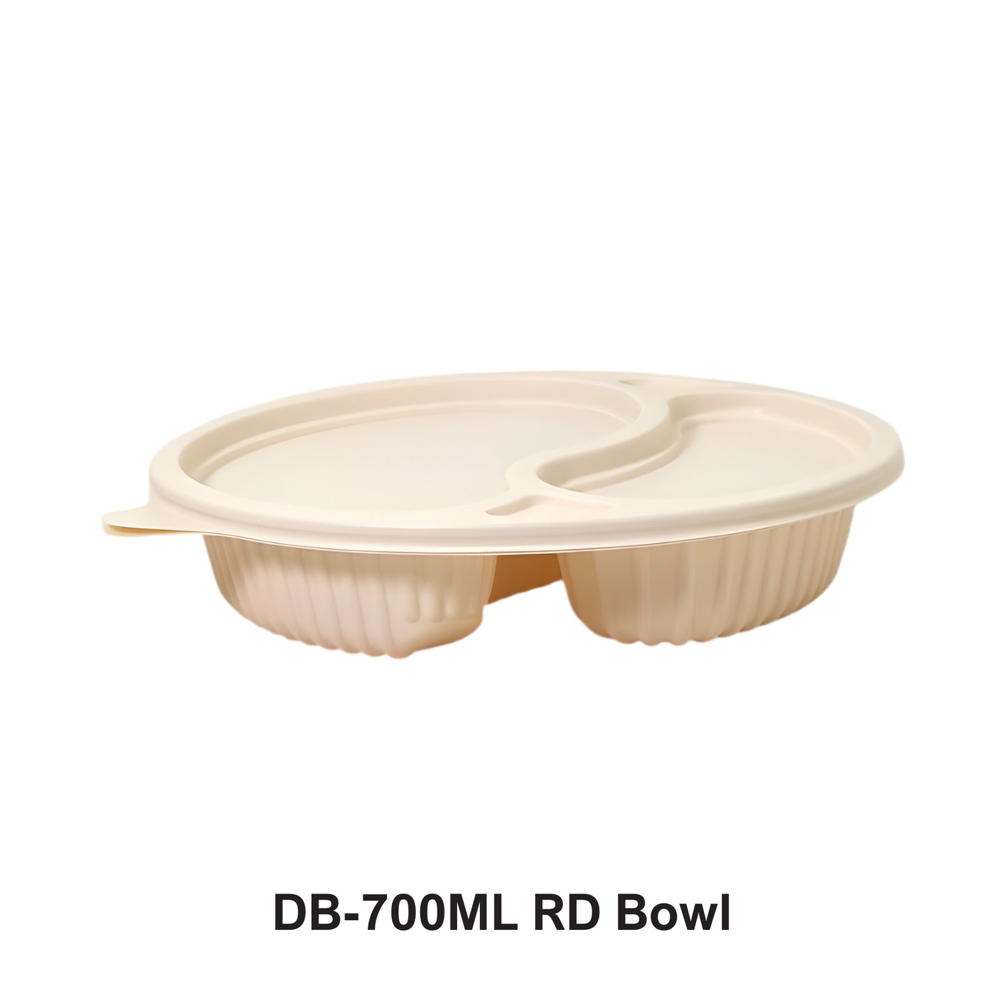 DB 700ml Round Cornstarch Bowl (WL)