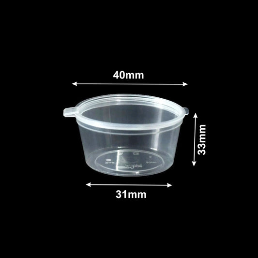 25 ml PP Food Container AP (Hinged)