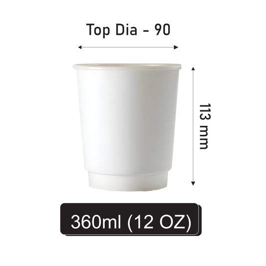 360 ML Double Wall SB Deluxe Cup