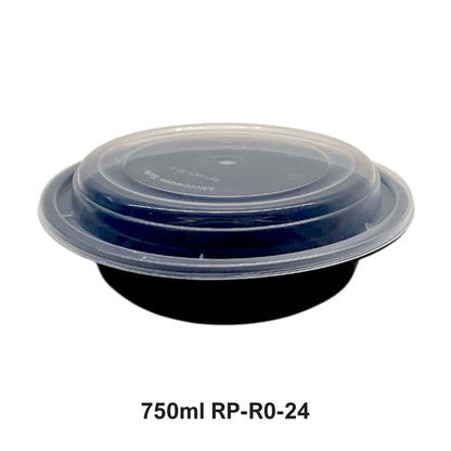 750 ml RO Round Container (148 x 40) RP-RO-24