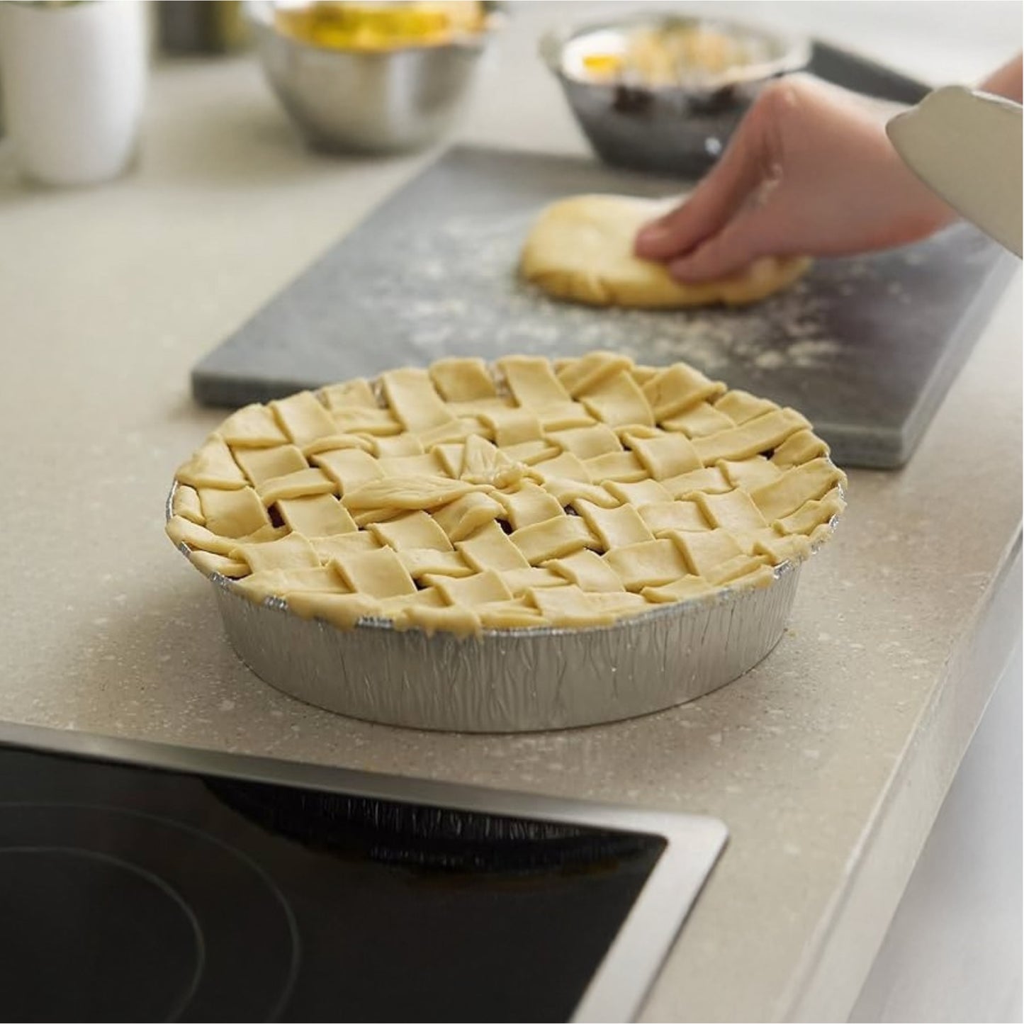 6" Round Flan Dish (With Holes)