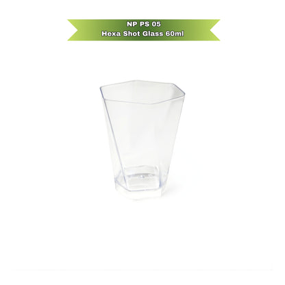 NP PS 05 Hexa Shot Glass 60ml