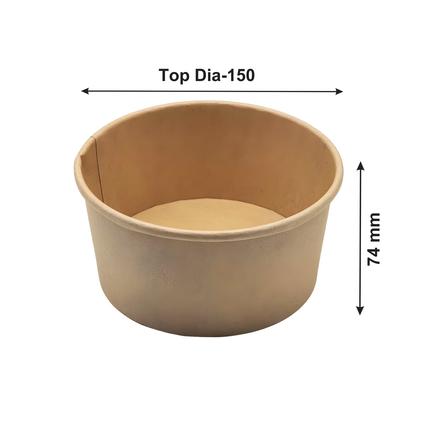 1000 ml Paper Salad Container