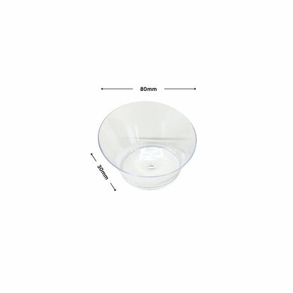 NP PS 17 Ice Cream Bowl 100 ml (Clear)