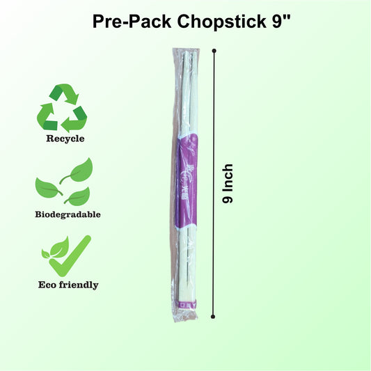 Pre-Pack Chopstick 9"