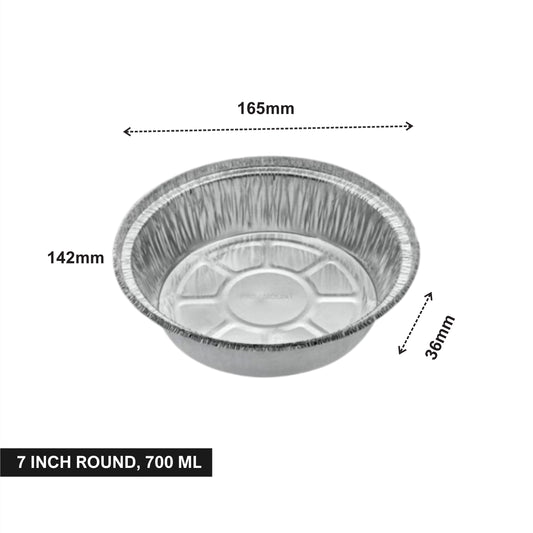 7 INCH ROUND, 700 ML