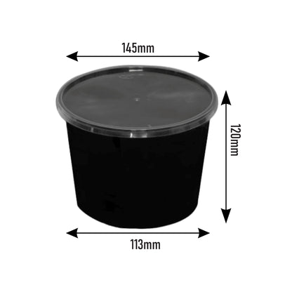 1500 ml Flat Container (145 DIA)