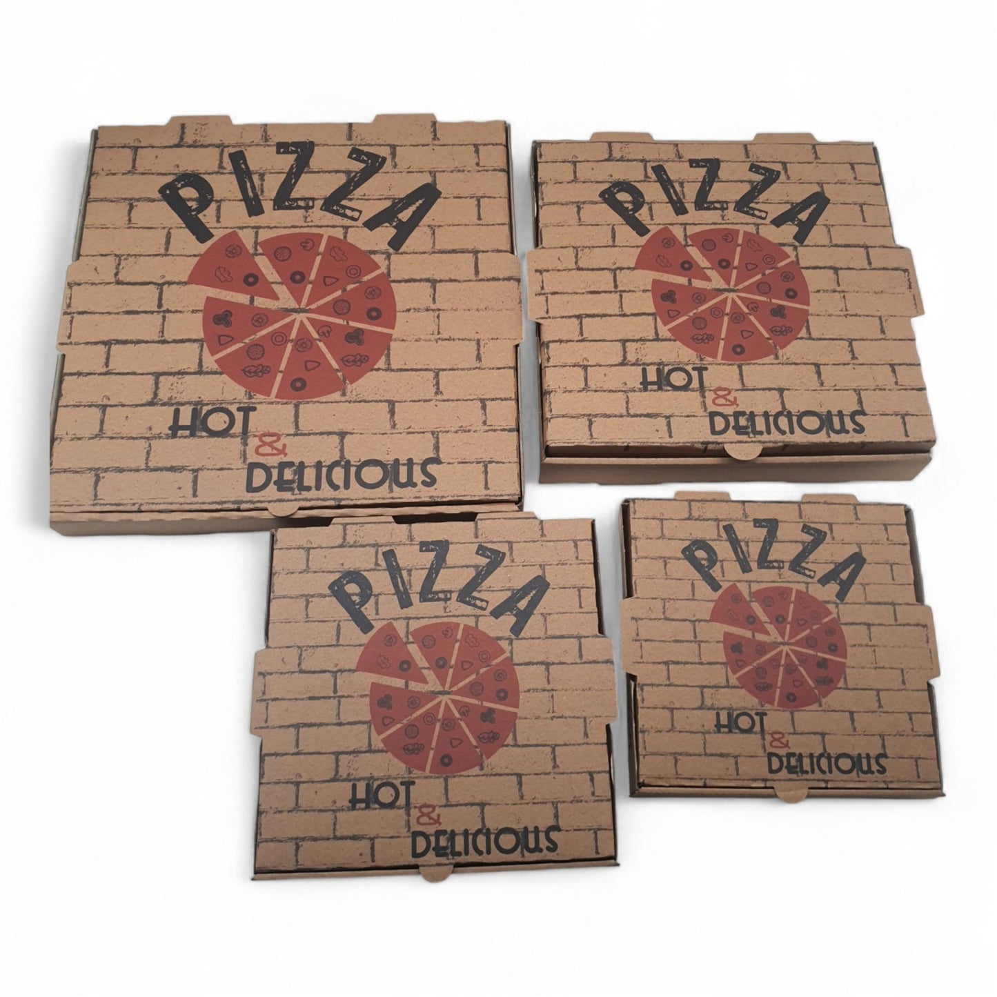 Brown 12 inch Pizza Box