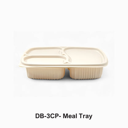 DB 3CP Cornstarch Meal Tray (WL)