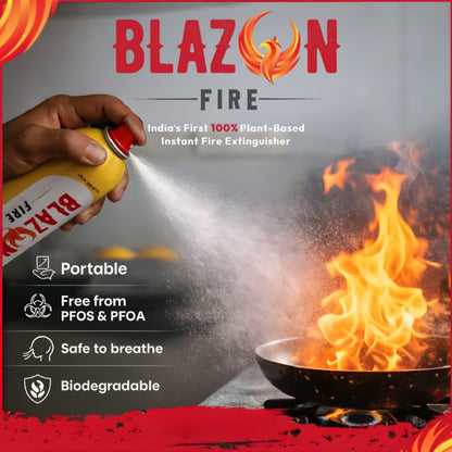 Blazon Fire – Plant-Based Instant Fire Extinguisher (500 ml)