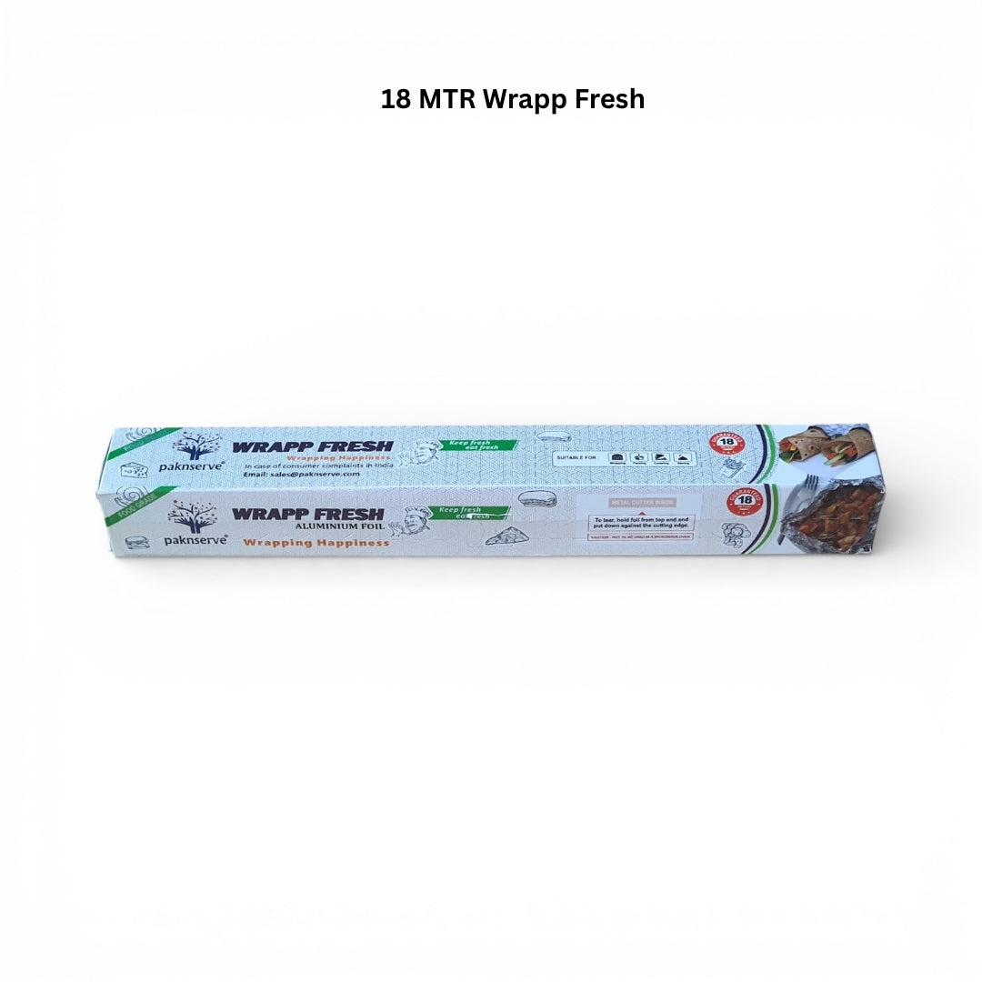 Wrapp Fresh Aluminium Foil – 18 Meter