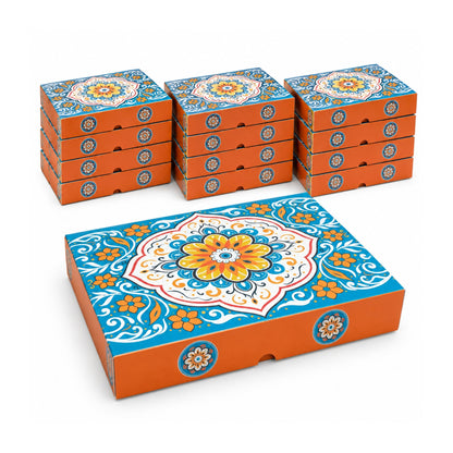 100 g Blue Printed Mithai Box Paper – Paknserve