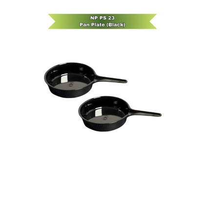NP PS 23 Pan Plate Black color