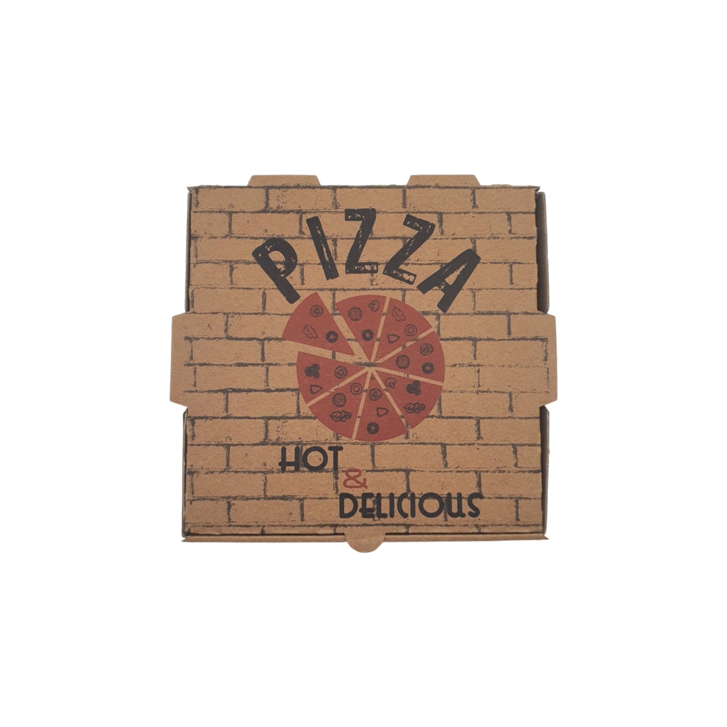 Brown 7 inch Pizza Box