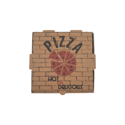 Brown 7 inch Pizza Box