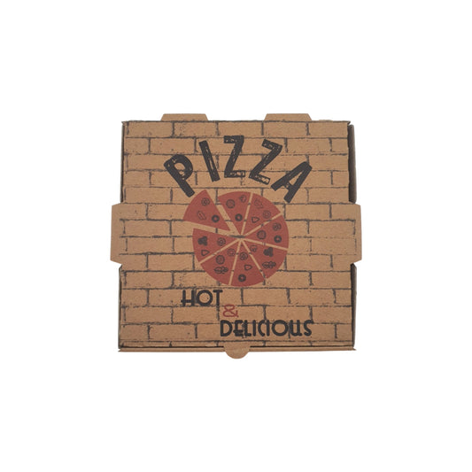 Brown 7 inch Pizza Box