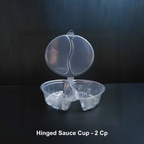 HINGED SAUCE CUP - 2 CP