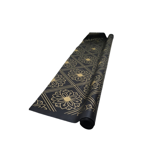 Diamond Flower Table Roll (GOLD , BLACK )