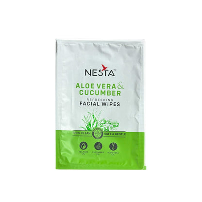 Aloe Vera & Cucumber Facial Wipes