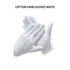 Cotton Hand Gloves – White