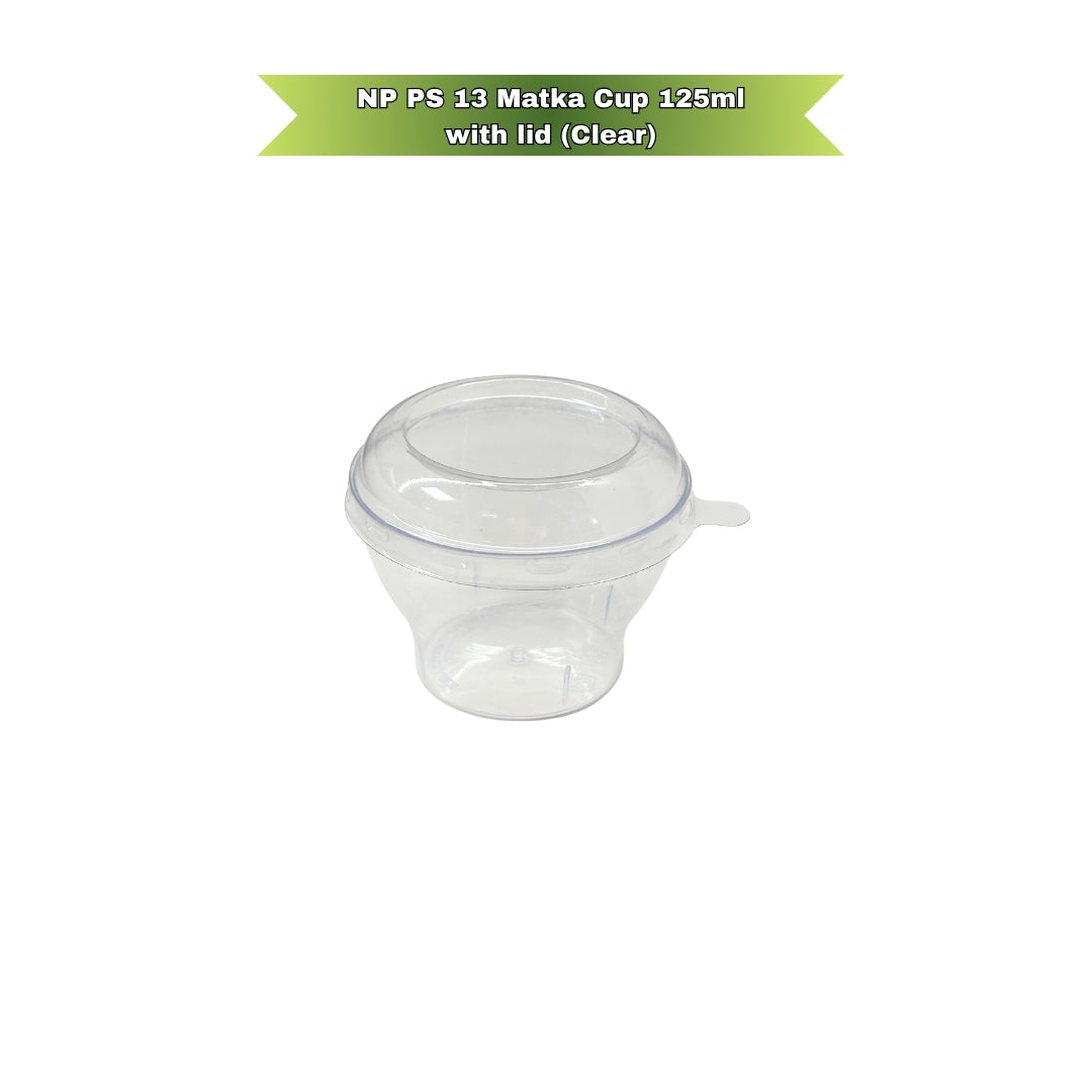 NP PS 13 Matka Cup 125ml With Lid