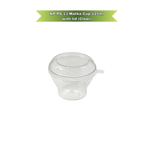 NP PS 13 Matka Cup 125ml With Lid